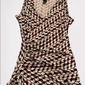 White House black market sleeveless top